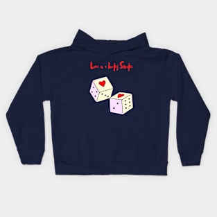 Love Is A Lucky Stroke Kids Hoodie